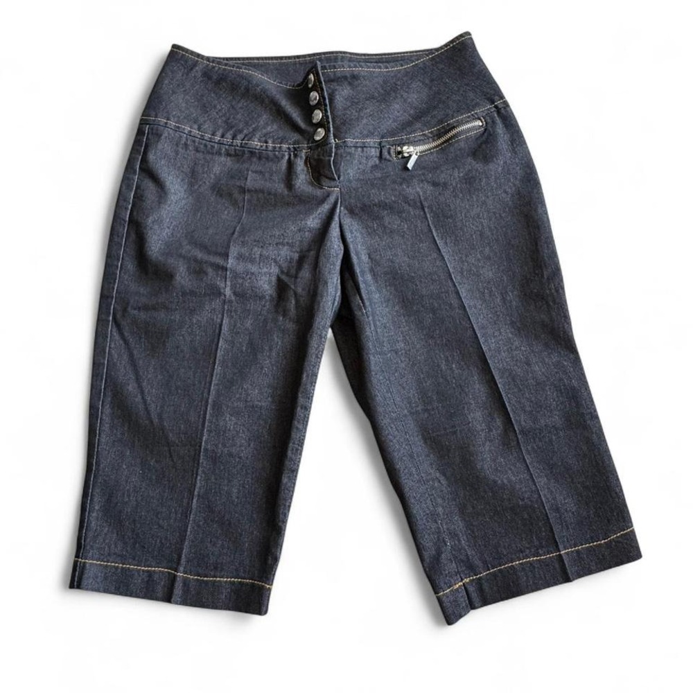 Y2K Bisou Bisou Denim Capris